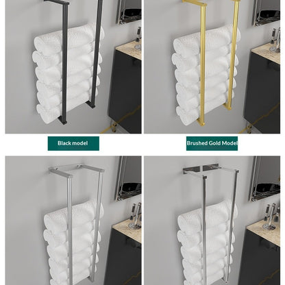 TwinTier Wall Towel Rack detail
