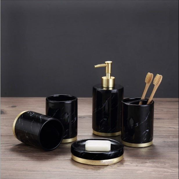 Bathroom Ceramic Accessory Set