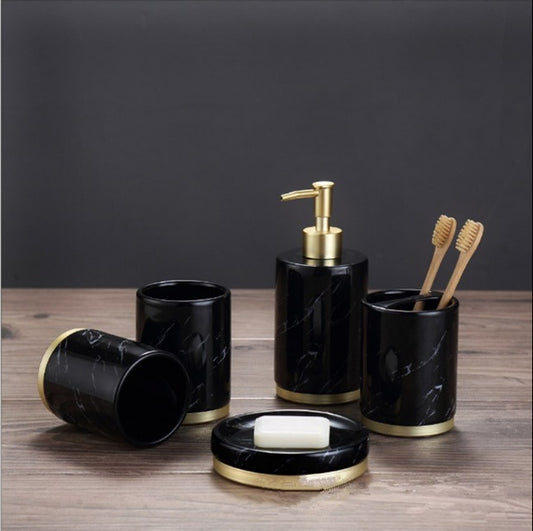 Bathroom Ceramic Accessory Set