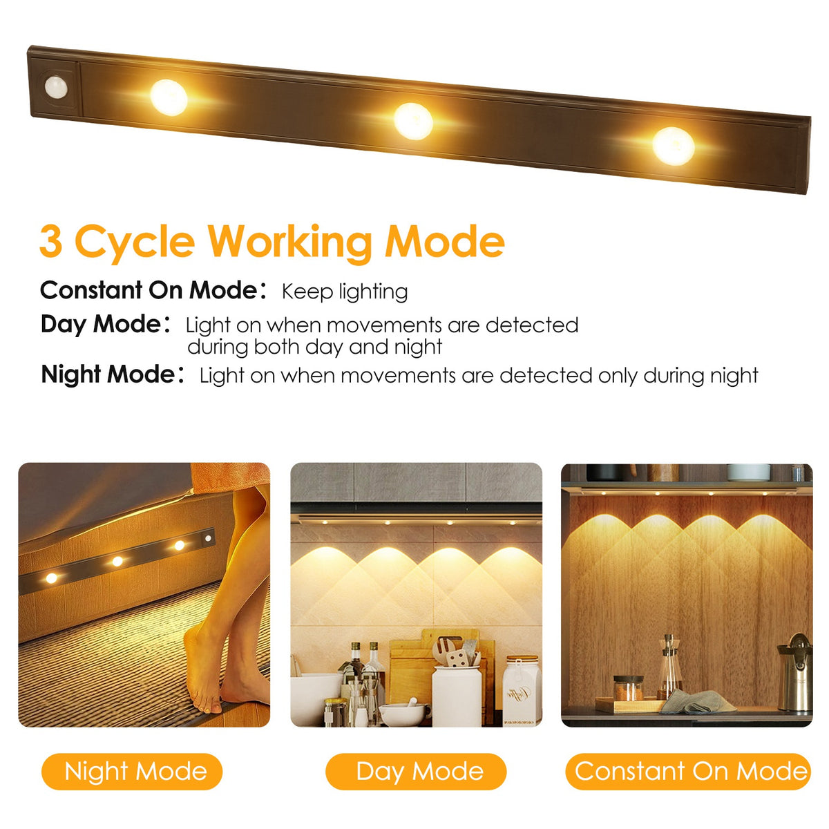 GlideLight Sensor Cabinet Light – detail 6