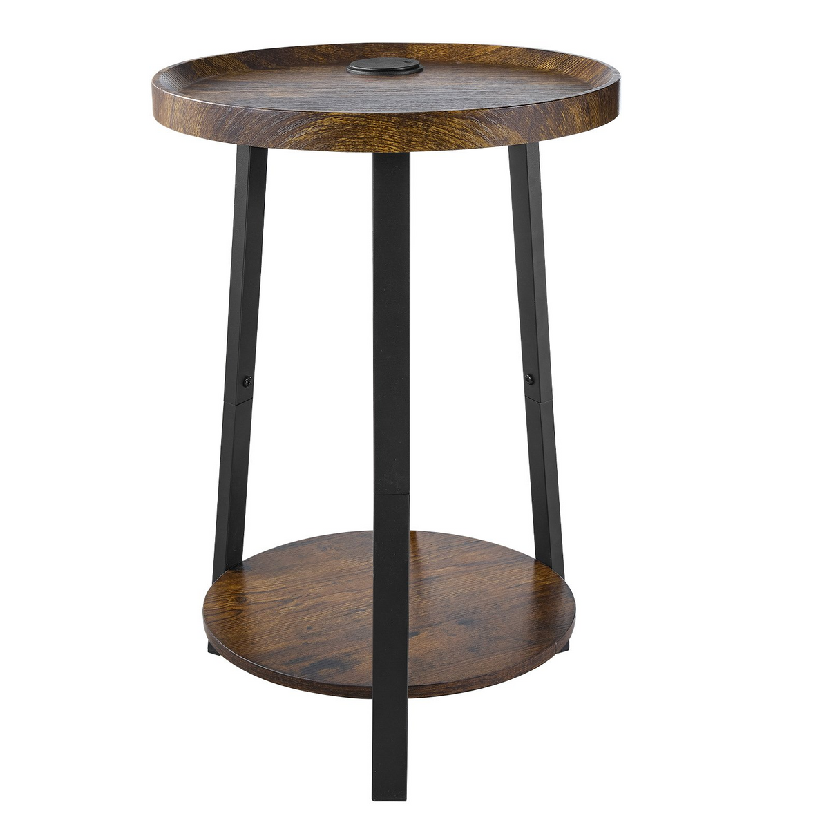 RoundDock 2-Tier Nightstand – detail 8