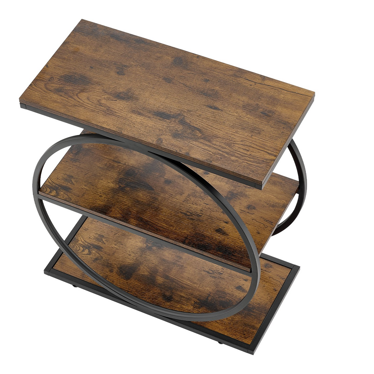 RingFrame 3-Tier Round Nightstand – detail 7