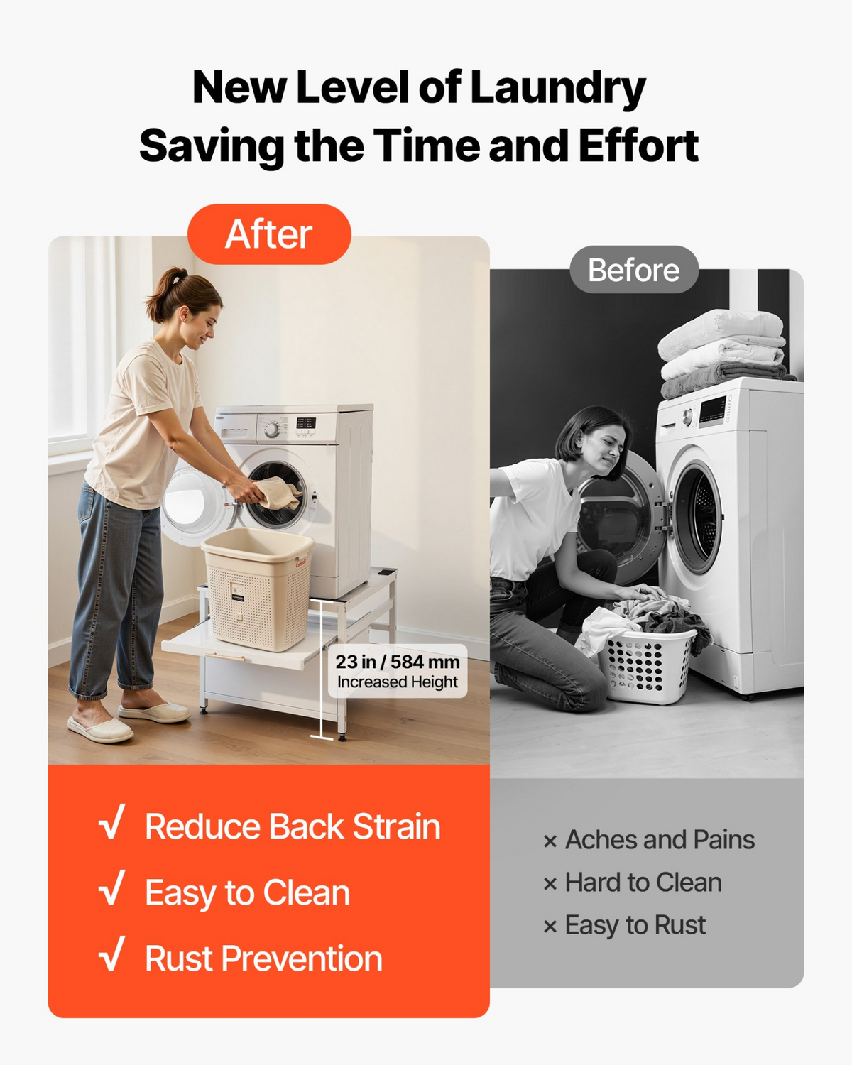 LiftBase Washer Dryer Pedestal – detail 2