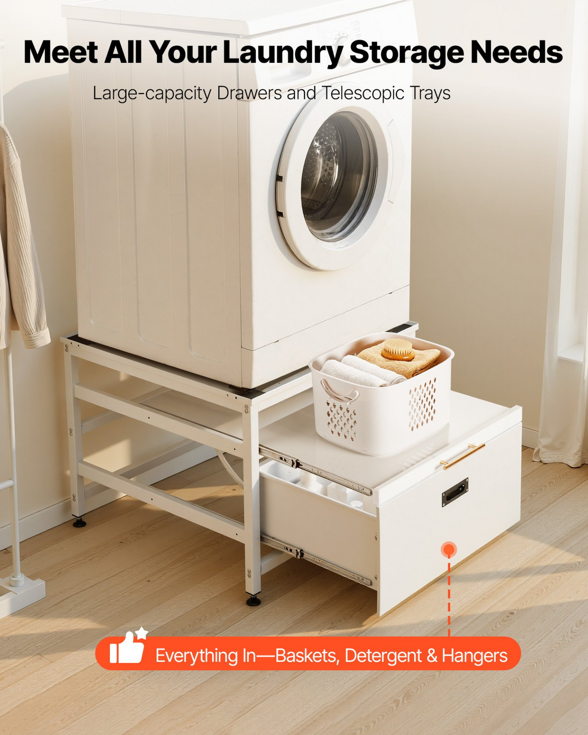LiftBase Washer Dryer Pedestal – detail 3