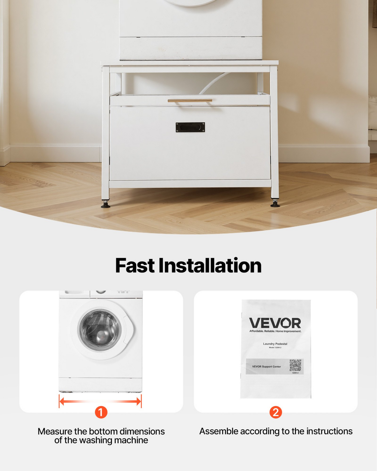 LiftBase Washer Dryer Pedestal – detail 4