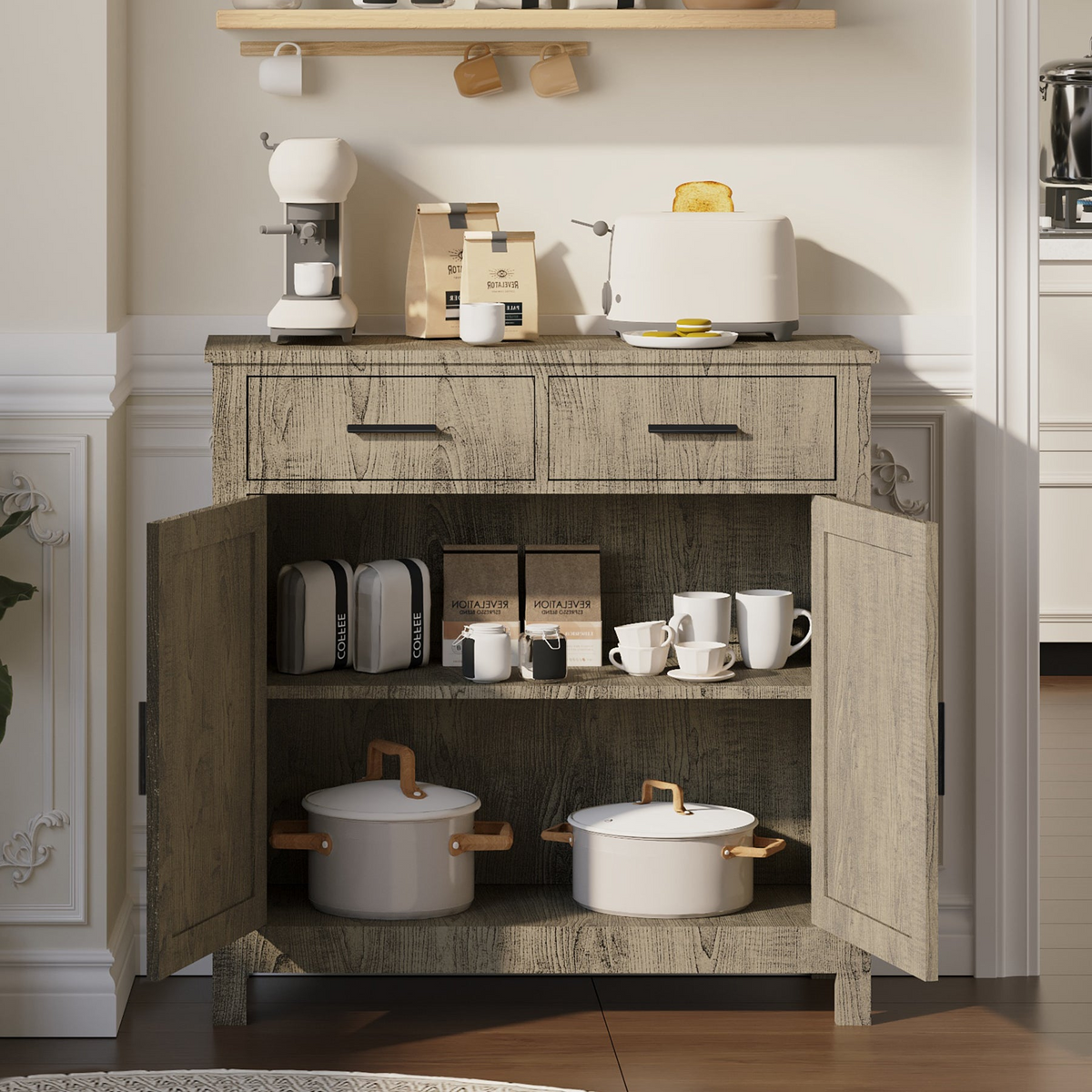 BarnHold 2-Drawer Storage Cabinet – detail 2