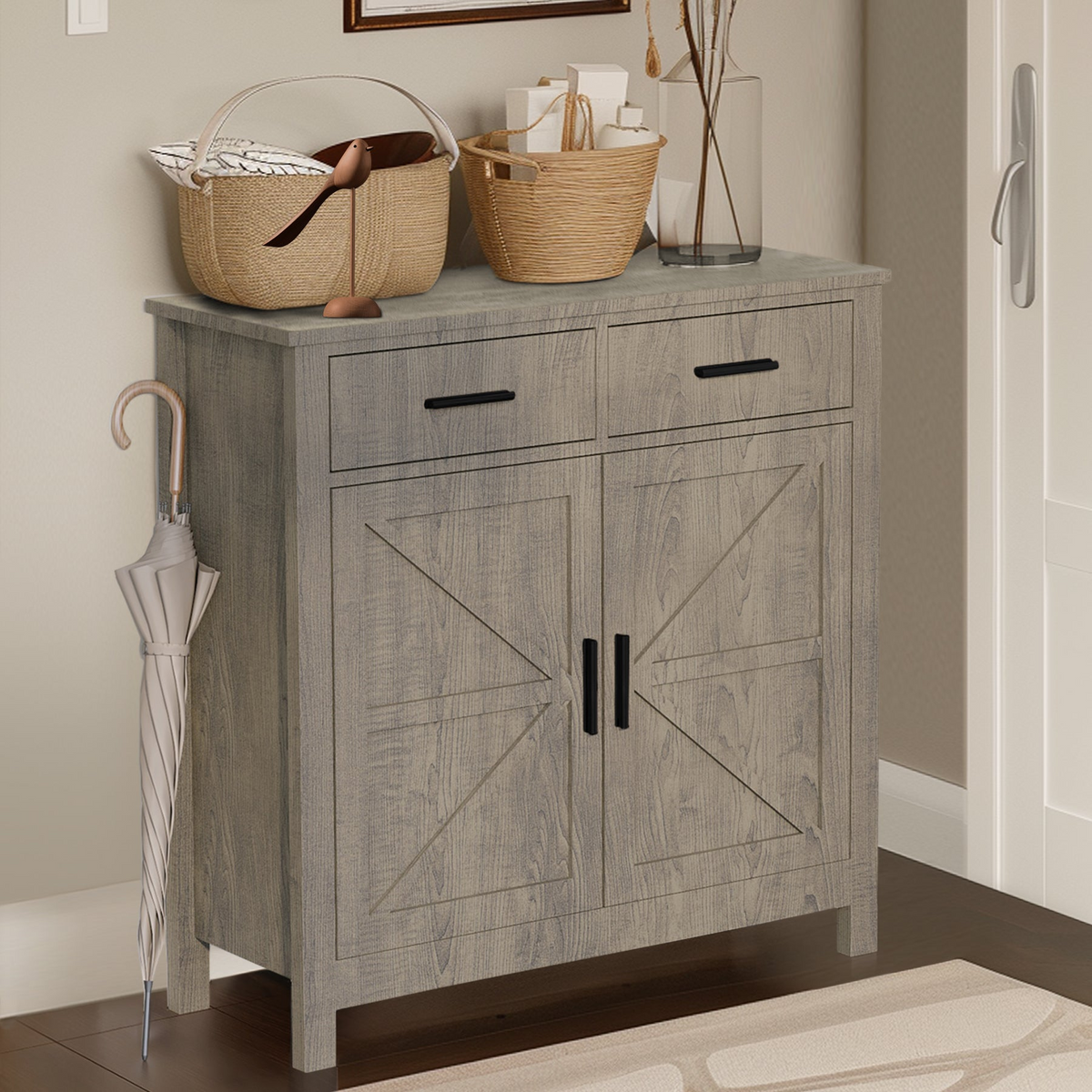 BarnHold 2-Drawer Storage Cabinet – detail 4