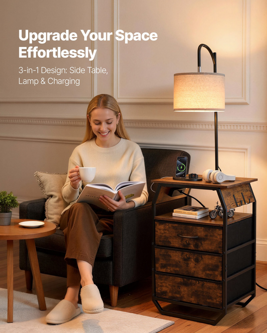 LumaNook Lit Nightstand