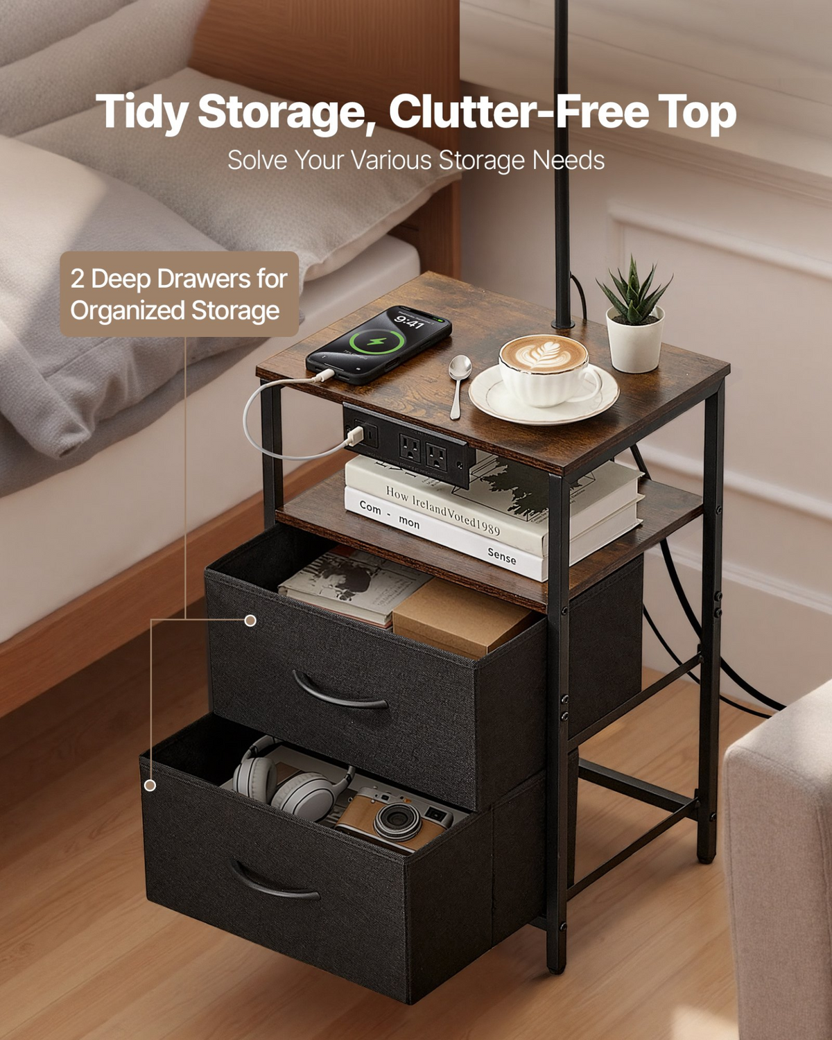GlowDrawer Lit Nightstand – detail 3