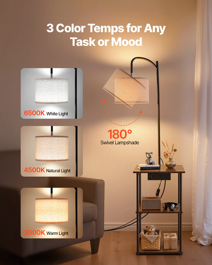 GlowShelf Lit Nightstand – detail 1