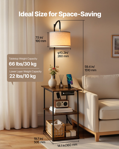GlowShelf Lit Nightstand – detail 2