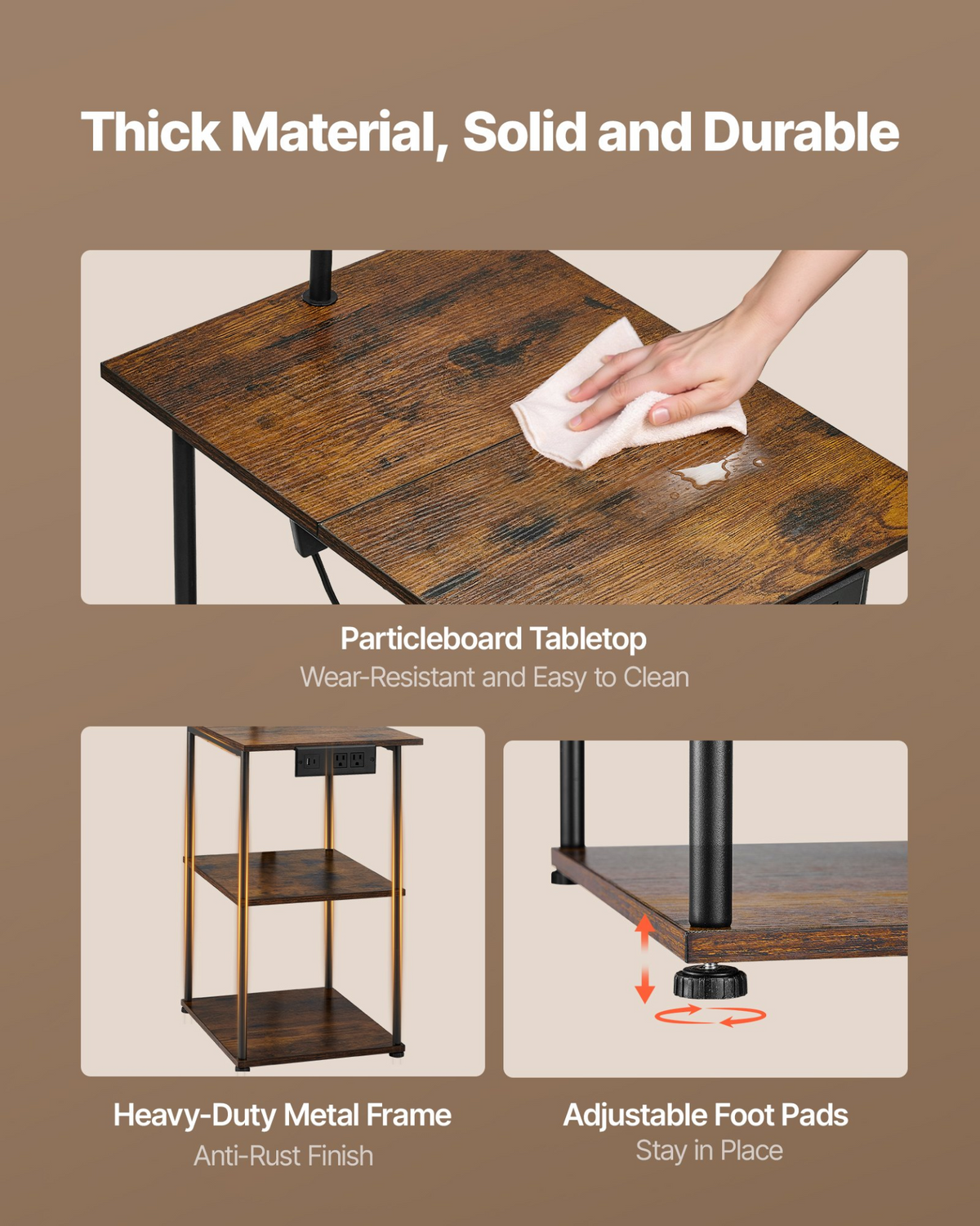 GlowShelf Lit Nightstand – detail 5