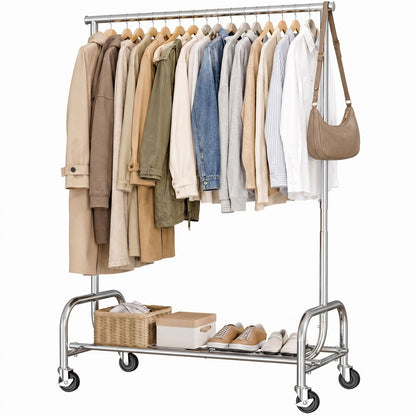 RollFlex Rolling Garment Rack – detail 1