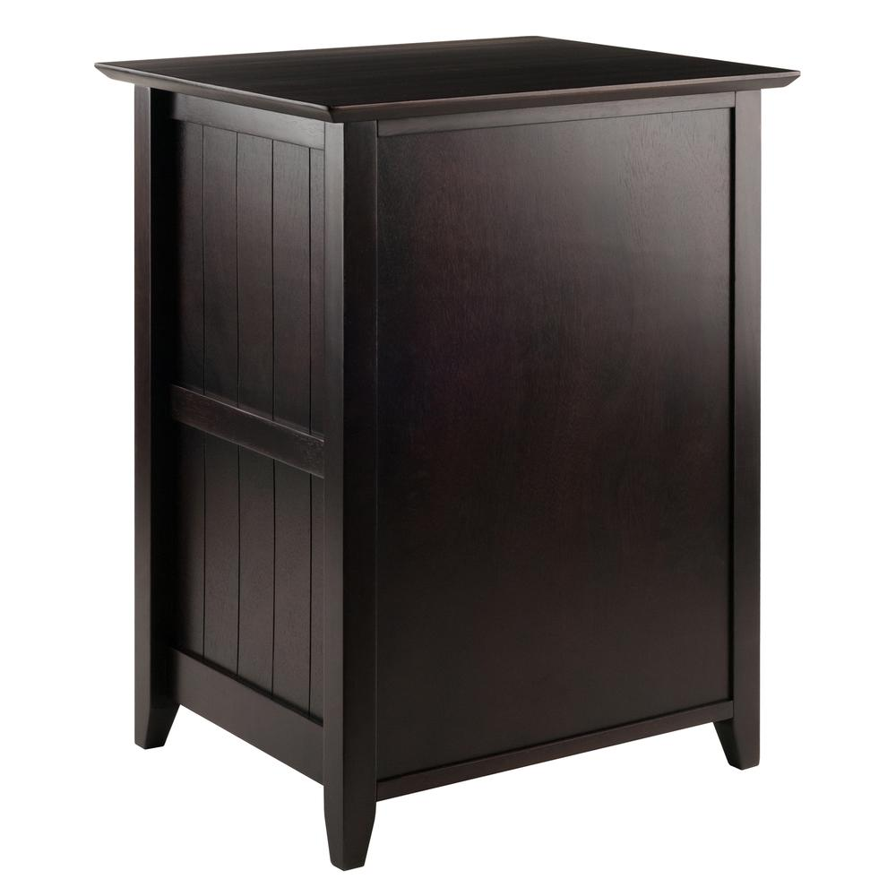 CasterFile Coffee File Cabinet – detail 2