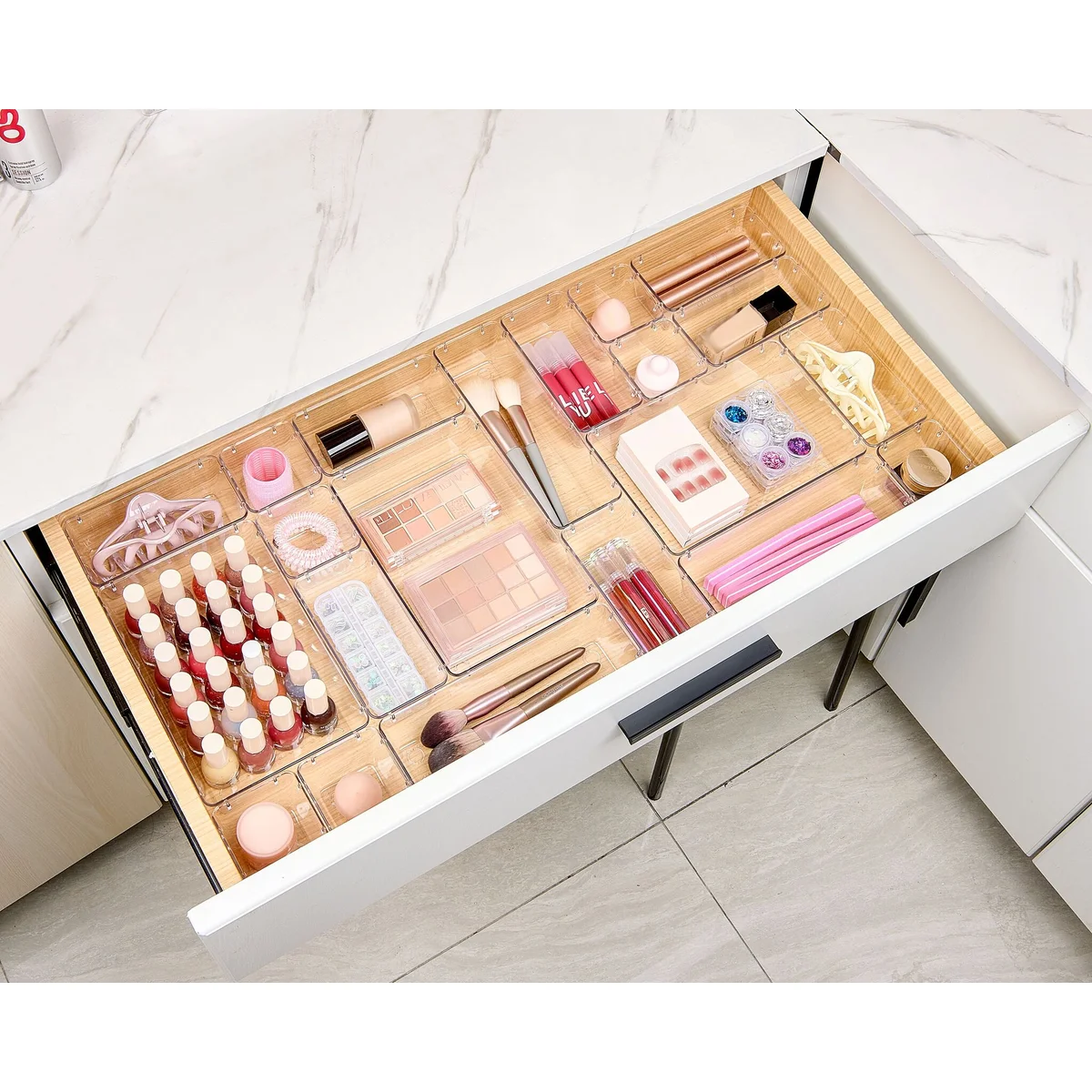 ClearSort 25-Piece Drawer Organizer Set – detail 3
