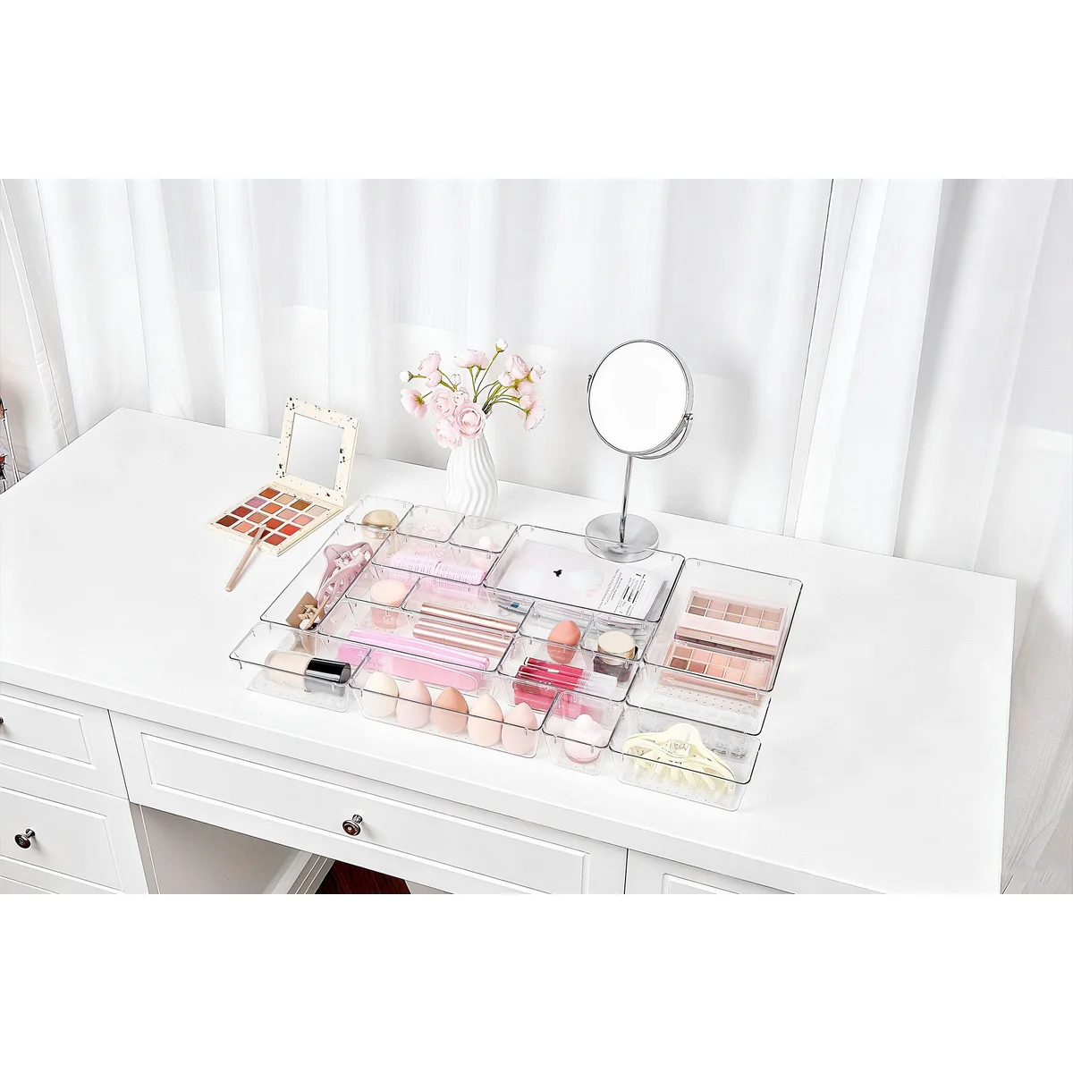 ClearSort 25-Piece Drawer Organizer Set – detail 4