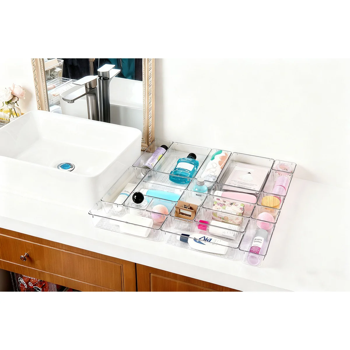 ClearSort 25-Piece Drawer Organizer Set – detail 5