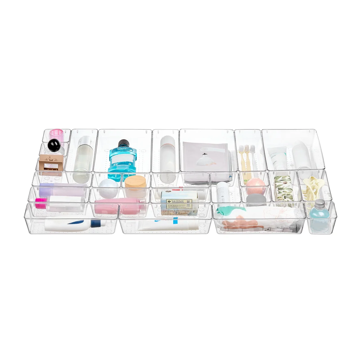 ClearSort 25-Piece Drawer Organizer Set – detail 9