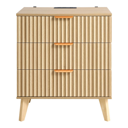 FluteCove Fluted Nightstand – detail 8