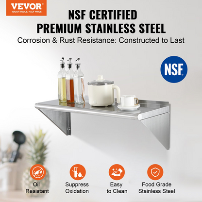 RailShelf Floating Kitchen Shelf – detail 1