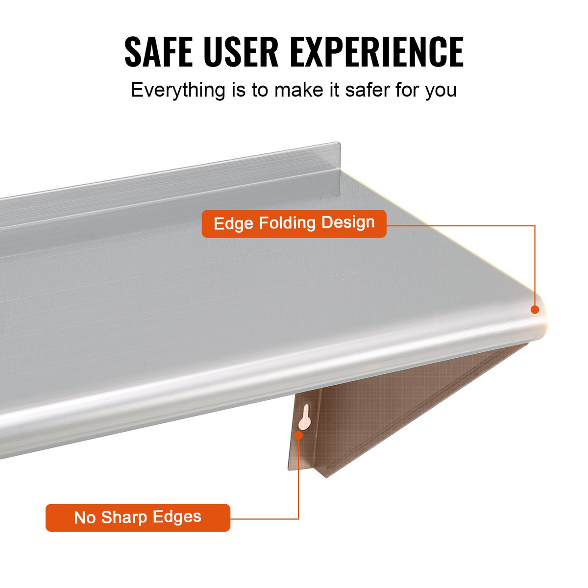 RailShelf Floating Kitchen Shelf – detail 3