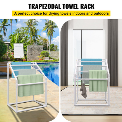 DryPerch 5-Bar Freestanding Towel Rack