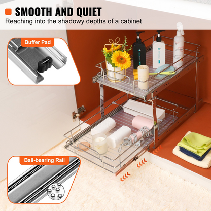 MaxSlide 2-Tier Cabinet Organizer – detail 3