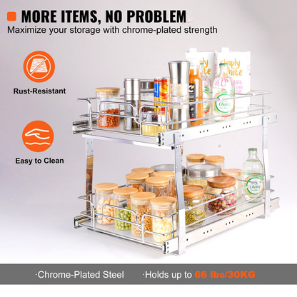 MaxSlide 2-Tier Cabinet Organizer – detail 4