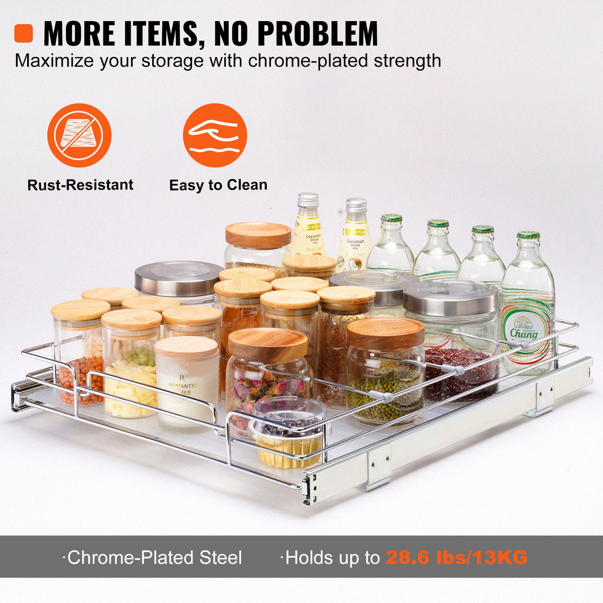 SlideOut Pull-Out Cabinet Organizer – detail 4