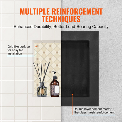NicheFit Recessed Shower Shelf – detail 9