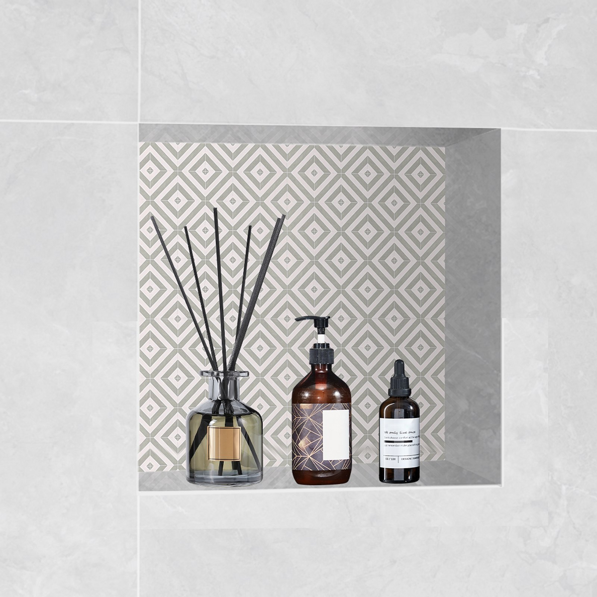 NicheFit Recessed Shower Shelf