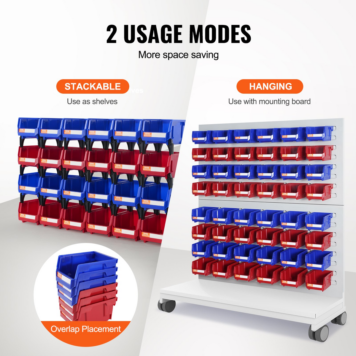 StackBin Mini Storage Organizer, 24-Pack – detail 1