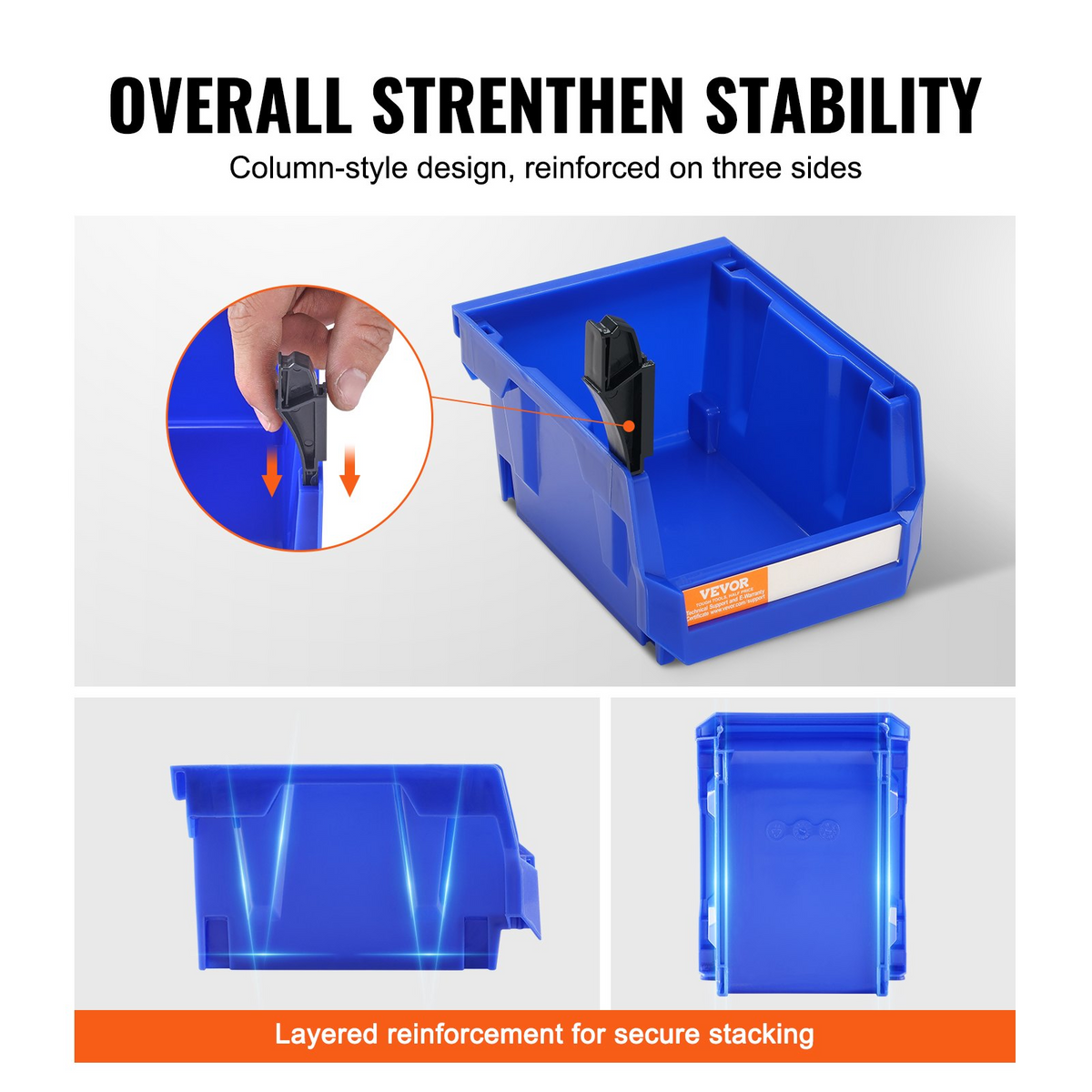 StackBin Mini Storage Organizer, 24-Pack – detail 2