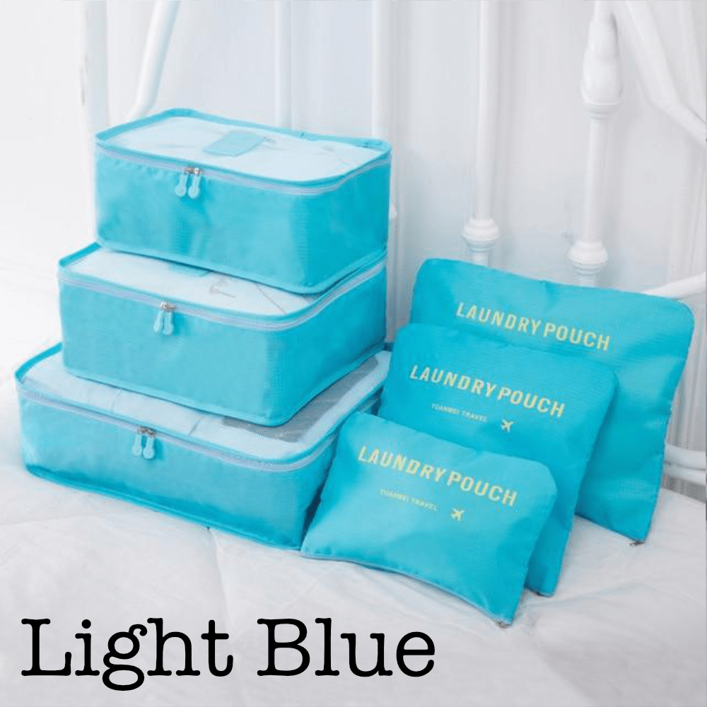 PackRight 6-Piece Packing Cube Set – detail 5