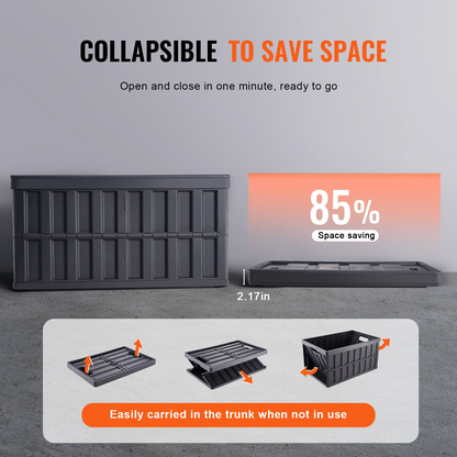 FoldCrate Collapsible Storage Bin, 3-Pack – detail 6
