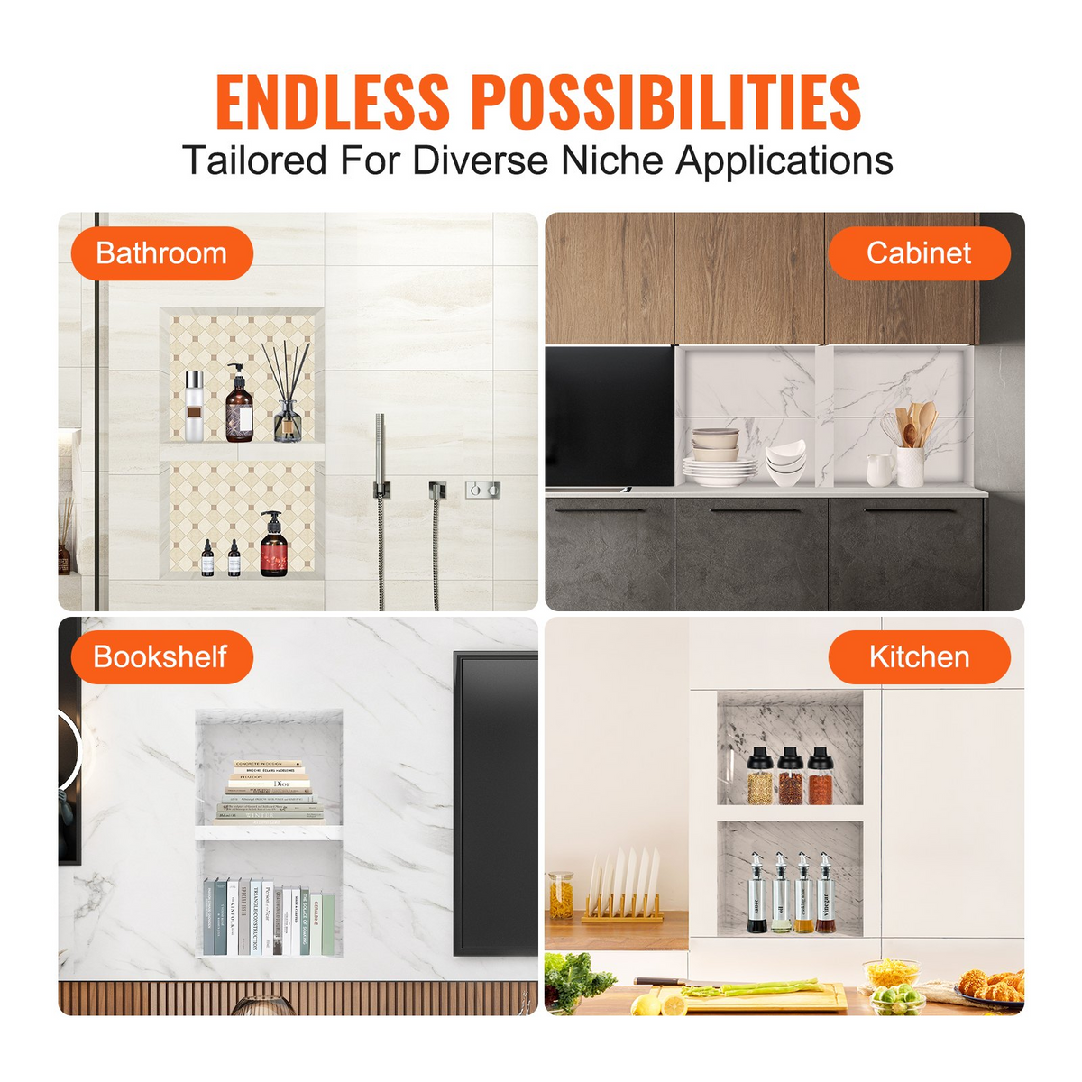NicheFit Double Shower Shelf – detail 8
