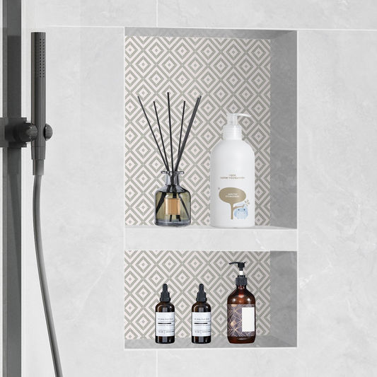 NicheFit Double Shower Shelf