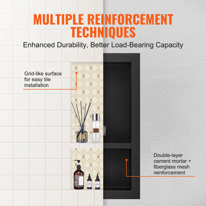 NicheFit Tall Double Shower Shelf – detail 6