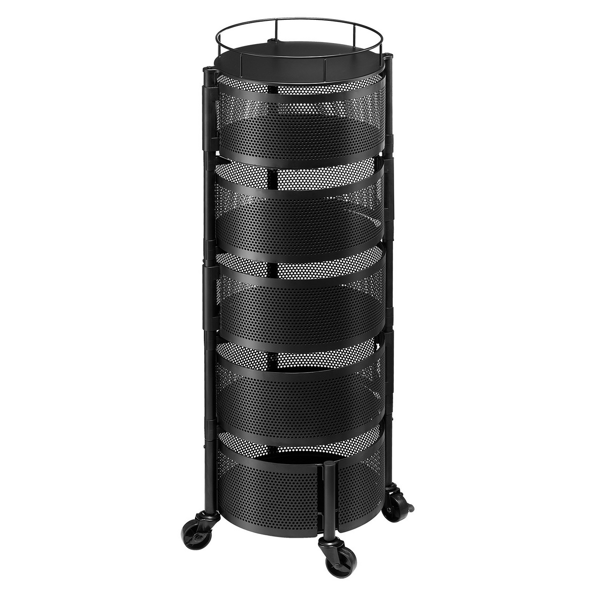 SpinCrate 5-Tier Rotating Produce Cart – detail 7