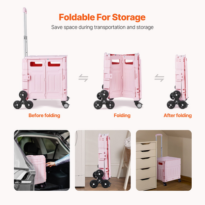 RollCrate Folding Utility Cart – detail 4