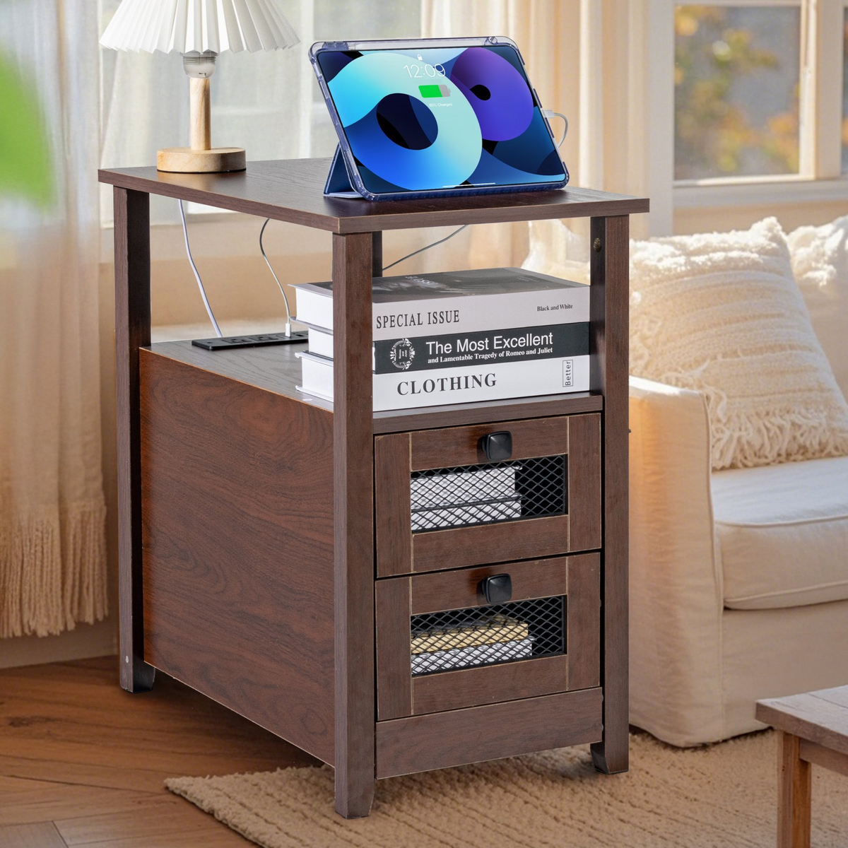 HearthKeep Farmhouse Nightstand – detail 6