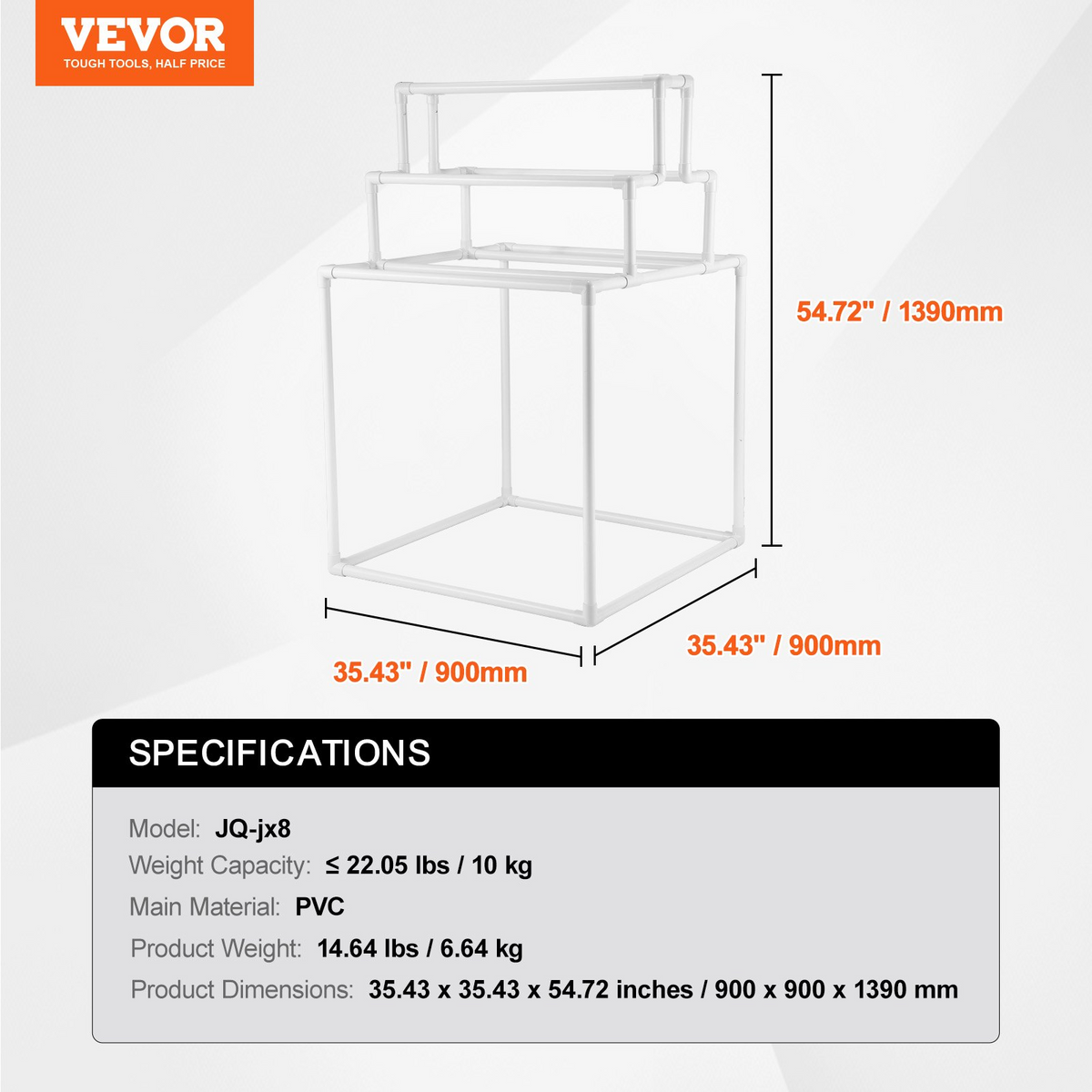 DrySpan 8-Bar Freestanding Towel Rack – detail 5
