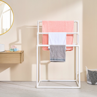 DrySpan 8-Bar Freestanding Towel Rack – detail 6