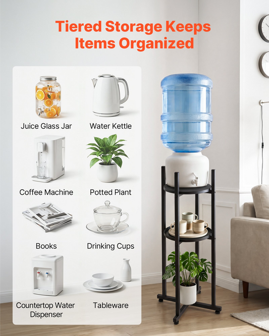 HydroStand 2-Tier Water Jug Stand