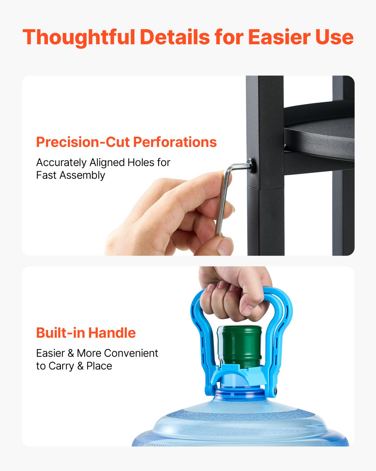 HydroStand 2-Tier Water Jug Stand – detail 3