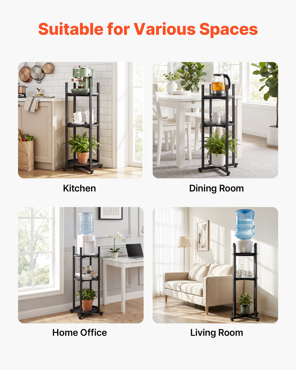 HydroStand 2-Tier Water Jug Stand – detail 4