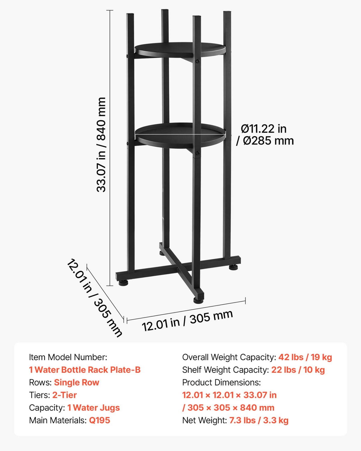 HydroStand 2-Tier Water Jug Stand – detail 5