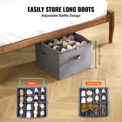 StowUnder 16-Compartment Shoe Organizer – detail 2