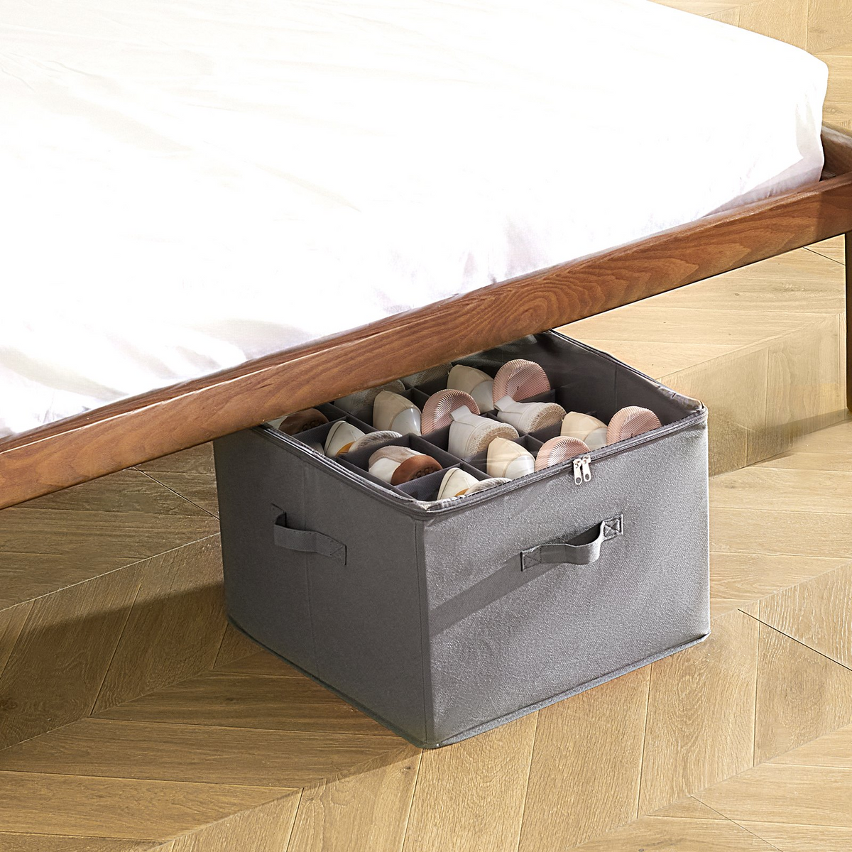 StowUnder 16-Compartment Shoe Organizer – detail 7