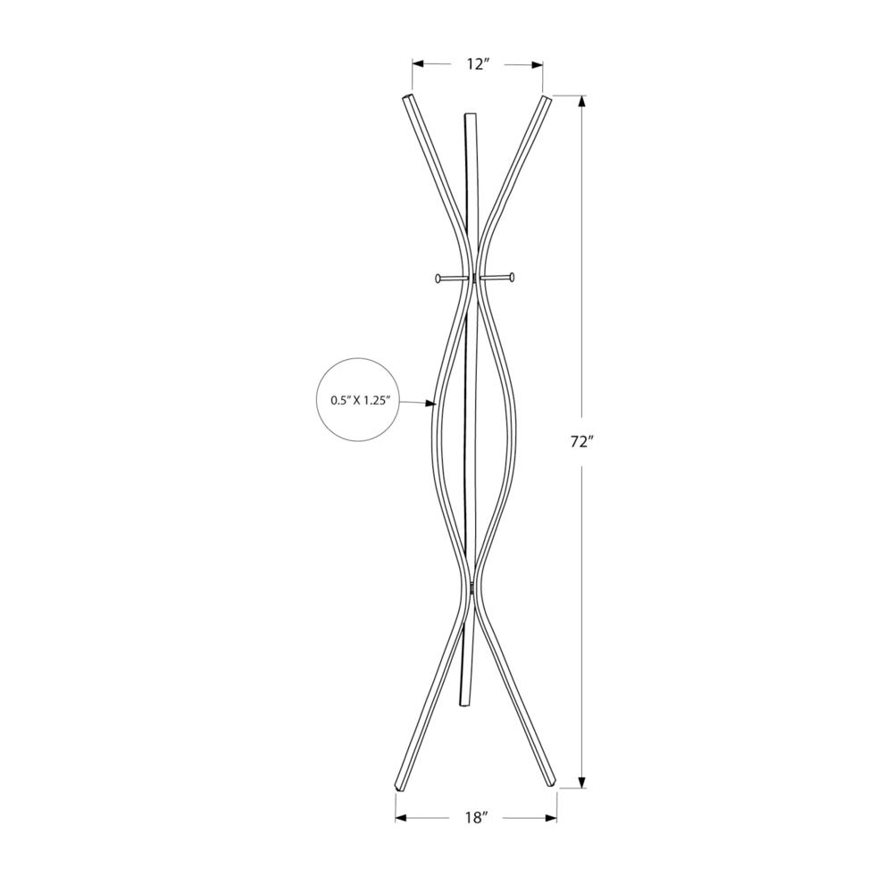 WaveHold Freestanding Coat Rack – detail 3